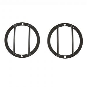 SmittyBilt Euro Side Marker Guards In Black For 2007+ Jeep Wrangler JK 2 Door & Unlimited 4 Door Models 5691