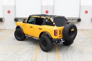 Smittybilt C-RES2 HD Cargo Restraint System 2" Black Diamond Web for 21+ Ford Bronco 4 Door 591135