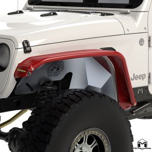 MetalCloak Overland Tube Fenders for 18+ Jeep Wrangler JL, JLU & 20+ Gladiator JT 6200-