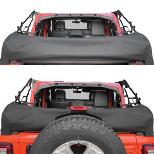 Smittybilt Soft Top Storage Boot In Black Diamond For 2018+ Jeep Wrangler JL, JLU 700235