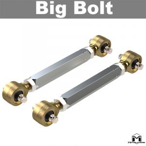 MetalCloak "Big Bolt" Upper Rear Double Adjustable Aluminum Control Arms for 97-06 Jeep Wrangler TJ 7077