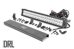 Rough Country 20" Cree LED Light Bar (Dual Row) (Chrome Series) 70920D