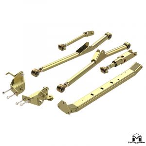 MetalCloak Bolt-On Lock-N-Load Radius Arm Long Arm Front Kit for 18+ Jeep Wrangler JLU & 20+ Gladiator JT 7287