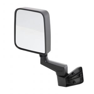 SmittyBilt Half Door Side Mirror In Black For 1987-06 Jeep Wrangler YJ & TJ Models 7694