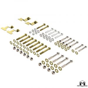 MetalCloak Grade-8 Stock Hardware Upgrade Kit for 18+ Jeep Wrangler JL, JLU 7699