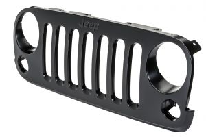 MOPAR Matte Black Grille Assembly For 2007-18 Jeep Wrangler JK 2 Door & Unlimited 4 Door Models 82213772AB