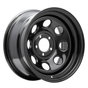 Pro Comp 97 Rock Crawler Series Wheel 17x8.0 With 5 On 5.00 Bolt Pattern & 4.25 Backspace In Flat Black 97-7873F