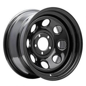 Pro Comp 97 Rock Crawler Series Wheel 17x9 With 5 On 5.00 Bolt Pattern & 4.25 Backspace In Flat Black 97-7973F