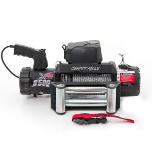 SmittyBilt XRC 9.5K Gen2 Waterproof Winch Rated For 9,500lbs. 97495