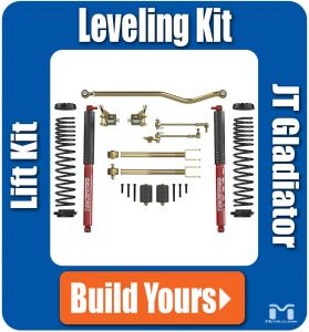 MetalCloak Leveling Suspension & Lift Kit for 20+ Jeep Gladiator JT A3125