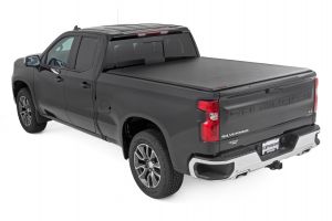 Rough Country Soft Roll Up Bed Cover 6'7" Bed For 19-24 Chevy/GMC 1500 42308650