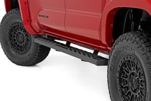 Rough Country BA2 Running Boards Side Step Bars Double Cab For 2024 Toyota Tacoma 41013