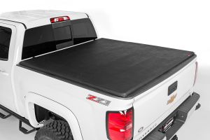 Rough Country Soft Tri-Fold Bed Cover 6'7" Bed Chevy/GMC 1500 (00-06 & Classic)00-06 & Classic 41288650