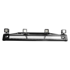 Black Horse Offroad Traveler Roof Rack (Drill Design) 4" LED Cube Lights for 1987-18 Jeep Wrangler YJ, TJ, & JK BA-JKBO-KIT13