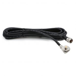 Rugged Radios 15 Ft Antenna Cable with Removable Mini 3/8 NMO Bulkhead Mount NMO-MINI-U-15