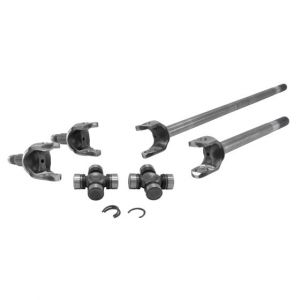 Yukon Gear & Axle 4340 Chromoly Dana 30 Front Axle Kit with 27 Spline for 07-18 Jeep Wrangler JK, JKU W24164-