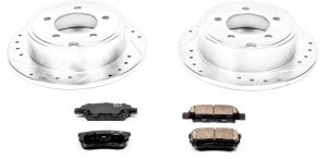 Power Stop Rear Z23 Evolution Sport Performance 1-Click Brake Kit for 07-13 Jeep Compass & Patriot MK K3033