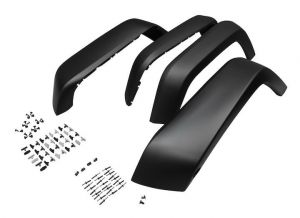 Crown Automotive Smooth Paintable Fender Flare Kit for 07-18 Jeep Wrangler JK, JKU 5KCK