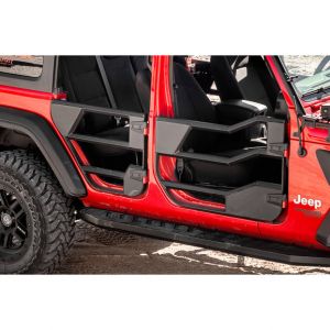 Dee Zee Front & Rear Tube Doors for 18+ Jeep Wrangler JL Unlimited & 20+ Gladiator JT DZ4454JL