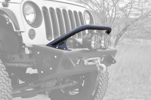 Addictive Desert Designs Stealth Fighter Standard Top Hoop In Black for 6" Lights For 2007-18 Jeep Wrangler JK 2 Door & Unlimited 4 Door Models F9513610101NA