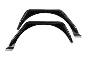 Fabtech Rear Steel Tube Fender Flares for 18-24 Jeep Wrangler JL, JLU FTS24213