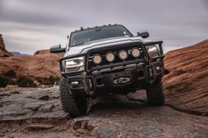 AEV Ram HD Front Bumper W/Brush Guard  & 40" Corners for 2019-24 Ram 2500/3500  11060222AA