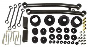 Daystar 2" Daystar Suspension System/Lift Kit For 2018+ Jeep Wrangler JL 2 Door & Unlimited 4 Door Models KJ09177BK