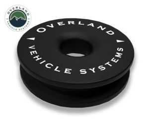 Overland Systems Recovery Ring 6.25" 45,000 lb. Black With Storage Bag Universal 19240004