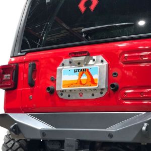 Artec Industries Aluminum Spare Tire Delete Kit For 2018+ Jeep Wrangler JL 2 Door & Unlimited 4 Door Models JL5623-