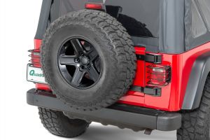 Kentrol Tail Light Guards for 76-06 Jeep CJ5, CJ7, CJ8 Scrambler & Wrangler YJ, TJ, Unlimited 50497-