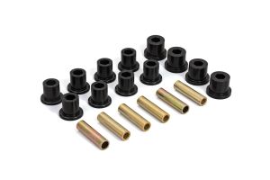 Daystar Spring & Shackle Bushings Rear For 1984-01 Jeep Cherokee XJ (Black) KJ02008BK