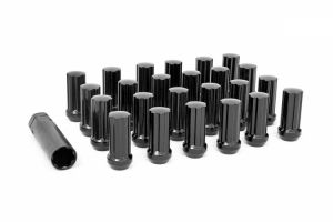 Rough Country M12 X 1.5 LUG NUT SET OF 24 BLACK 121524BLK