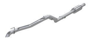 MBRP Installer Series 2.5" Aluminized Single Rear Exhaust System For 2020+ Jeep Gladiator JT 4 Door Models S5537AL