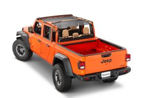 MasterTop ShadeMaker Freedom Mesh Bimini Top Plus For 2020-23 Jeep Gladiator JT 14017JT-