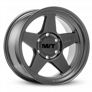 Mickey Thompson Open 5 Satin Black 17x9 5x5 -12mm Offset 274270