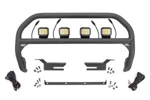 Rough Country Nudge Bar 3 Inch Wide Angle Led (x4) For Ford Bronco 4WD (2021-2024+) 51050