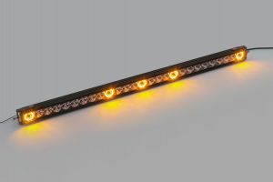 Quadratec J5 LED Light Bar with Amber Clearance Cab Lights for 18+ Jeep Wrangler JL & 20+ Gladiator JT 1126-