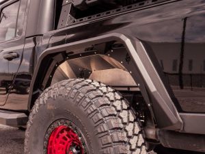 Road Armor Stealth Steel Fender Flares Rear for 20+ Jeep Gladiator JT 520AFR0B