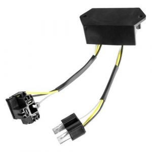 JW SPEAKER PULSE WIDTH MODULATION ADAPTER HARNESS H4/H4 For 1987-06 Jeep Wrangler YJ & TJ Models (Single)