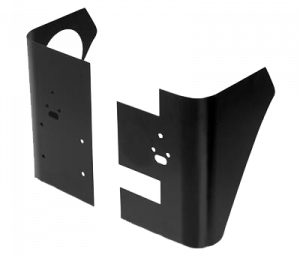 Warrior Products Rear Corners (Black Steel) For 2004-06 Jeep Wrangler TLJ Unlimited Models S918A