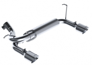 MBRP Dual Axle Back System T409 Stainless Steel For 2007-18 Jeep Wrangler JK 2 Door & Unlimited 4 Door Models S5528409