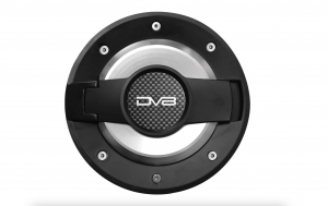 DV8 Fuel Door Black & Satin Finish For 1997-06 Jeep Wrangler TJ & TLJ Unlimited Models D-JP-190024-BLK