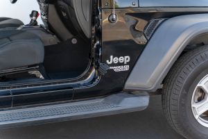 DV8 OffRoad Foot Pegs for 2007+ Jeep Wrangler JK/JL & Gladiator JT STJL-05