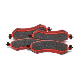 TeraFlex Front Big Brake Semi-Metallic Pads & Clips For 2007-18 Jeep Wrangler JK 2 Door & Unlimited 4 Door 4303430