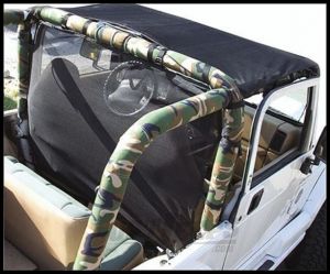 jeep wrangler tan roll bar covers