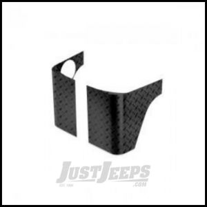 Warrior Products Full Corner Body Armor For 2007-14 Jeep Wrangler JK Unlimited 4 Door Models (Black Dimond) 926PC