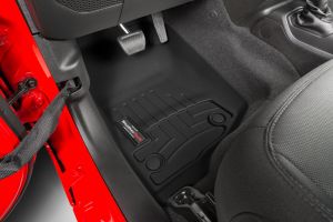 WeatherTech Front Floor Liner For 2018-24+ Jeep Wrangler JL & Gladiator JT Models 4413131-