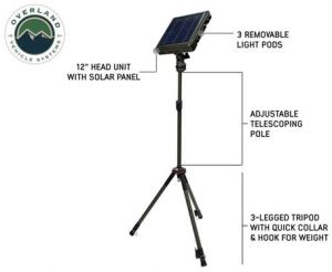 Overland Vehicle Systems - Encounter Light With 3 Removeable Pods 15059901