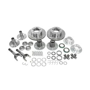 Yukon Gear & Axle Spin Free Locking Hub Conversion Kit for Jeep Wrangler TJ, YJ, & Cherokee XJ with Dana 44 or Dana 30 Front Axle WU-07-