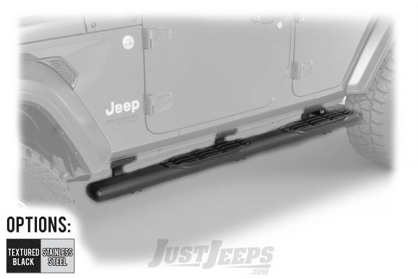 Buy Go Rhino 1000 Series 5 Side Steps For 2018 Jeep Wrangler Jl Unlimited 4 Door Models For Ca 4591